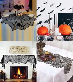 img 3 attached to 🎃 Halloween Decor Tablecloth by Sago Brothers