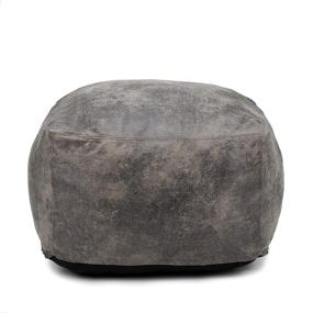 img 4 attached to Session Nook Small Ottoman Stone