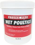 🧱 stone pro wet poultice: ultimate stain removal for natural stone - 1 pound logo