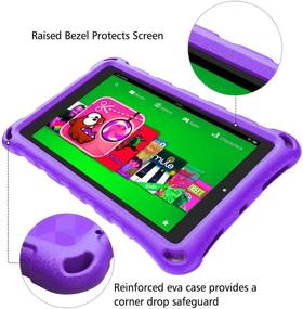 img 1 attached to Kid-Proof Case For 7 Tablet (Compatible With 9Th Generation Tablet