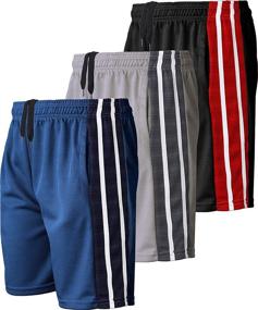 img 4 attached to 🏀 High-performance Sportswear: Quick-Drying, Lightweight Basketball Apparel