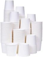 🥤 tashibox 3 oz white paper bathroom cups, pack of 200 logo