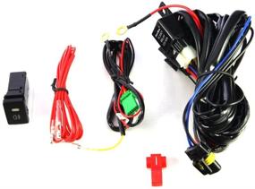 img 1 attached to Улучшение видимости: Противотуманные фонари Winjet для Toyota Tundra 2007-2013 с желтой линзой и полным комплектом проводки.