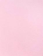 premium 100 lb. candy pink cardstock paper - 25 sheets, 8.5 x 11 inch, from cardstock warehouse logo