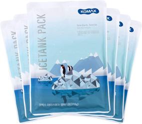 img 4 attached to 🧊 Komax Lunch Box Ice Packs - Set of 6 Reusable Freezer Packs for Lunch Boxes & Coolers - Slim 5.5" x 7.8" Cool Packs - Long-lasting 8-hour Ice Packs