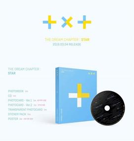 img 3 attached to 🌟 Bighit TXT Tomorrow X Together Debut Album THE DREAM CHAPTER STAR 1CD+Photobook+2 Photocards+1 Transparent Photocard+Sticker Pack+Folded Poster+Extra Photocards Set