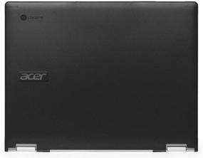 img 4 attached to MCover Hard Shell Case For 2018/2019 Acer Chromebook Spin 13 CP713-1WN Series (NOT Compatible With All Other Acer Chromebooks) - AC-SP13-CP713-1WN-Black