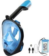 ezgetop snorkeling detachable panoramic waterproof logo