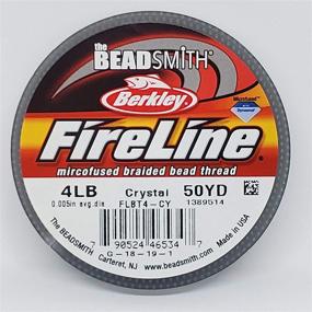 img 2 attached to 🧵 Beadsmith Fireline Braided Bead Thread, 6-Pound, 125 Yards (Smoke Grey): Durable and Versatile Beading Thread for Craft Projects