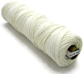 img 1 attached to 🕯️ Premium USA-Made #2/0 Cotton Square Braid Candle Wick - 528 Ft Spool - 100% Cotton, Unprimed, and Lead-Free