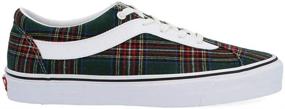 img 1 attached to Vans Bold Plaid White Womens Men's Shoes