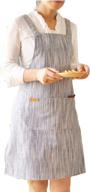 pinafore mediumweight japanese pockets bandage kitchen & dining logo