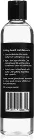 img 2 attached to 🪵 Premium USA-Made Natural Timber Cutting Board Oil - Crafted from Non-GMO Refined Coconut Oil, Responsibly Sourced. Safeguard your Wood Cutting Board, Free from Petrochemicals (Mineral Oil).