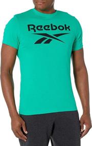 img 2 attached to Reebok Essentials Graphic T Shirt White Sports & Fitness