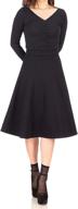 elevate your style with dani's choice high waist a-line flared skater midi skirt logo