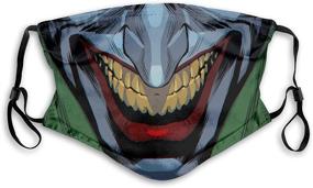 img 3 attached to YIYI SMILE Adjustable Sport Outdoor Face Mask: Reusable & Breathable Bandanas for Men and Women