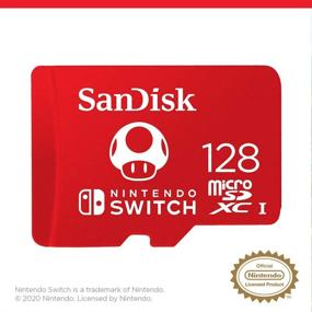 img 3 attached to 🎮 SanDisk 128GB microSDXC Card: Optimal Storage for Nintendo Switch - SDSQXAO-128G-GNCZN
