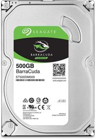 img 3 attached to Seagate BarraCuda 500GB Internal Hard Drive HDD - Reliable, High-Speed Storage Solution for Desktop PC - SATA 6 Gb/s, 7200 RPM, 32MB Cache (ST500DM009)