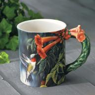 hummingbird handcrafted mug by rosemary millette логотип