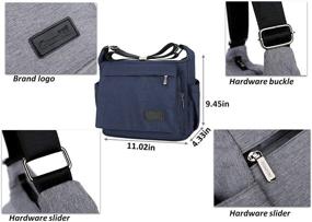 img 3 attached to Wxnow Waterproof Crossbody Shoulder Messenger Women's Handbags & Wallets in Shoulder Bags