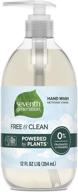 seventh generation hand wash: unscented, free & clean hand soap - 12oz logo