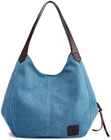 img 4 attached to 👜 Коллекция сумок TCHH DayUp - женские сумки с множеством карманов для плеча, кошельков и хобо.