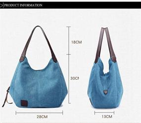 img 2 attached to 👜 Коллекция сумок TCHH DayUp - женские сумки с множеством карманов для плеча, кошельков и хобо.