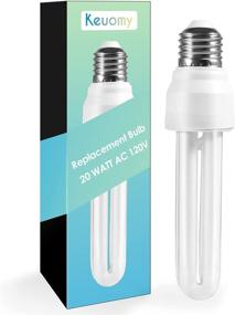 img 4 attached to Efficient Bug Zapper U Type Replacement Bulb 20W - Genuine Keuomy Bug Zapper Accessory