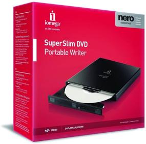 img 1 attached to Iomega Superslim USB 2.0 8X DVD Writer: Powerful External Optical Drive 34427