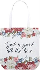 img 2 attached to Good Time Floral Canvas Tote