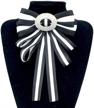 womens brooch pre tied collar wedding men's accessories logo