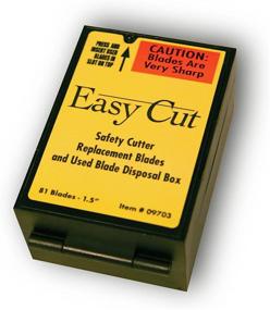 img 1 attached to 🔪 81-Pack of Easy Cut/EZ Cutter Replacement Blades, 09703 STD Blades in a Box