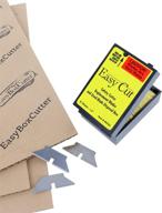 🔪 81-pack of easy cut/ez cutter replacement blades, 09703 std blades in a box logo