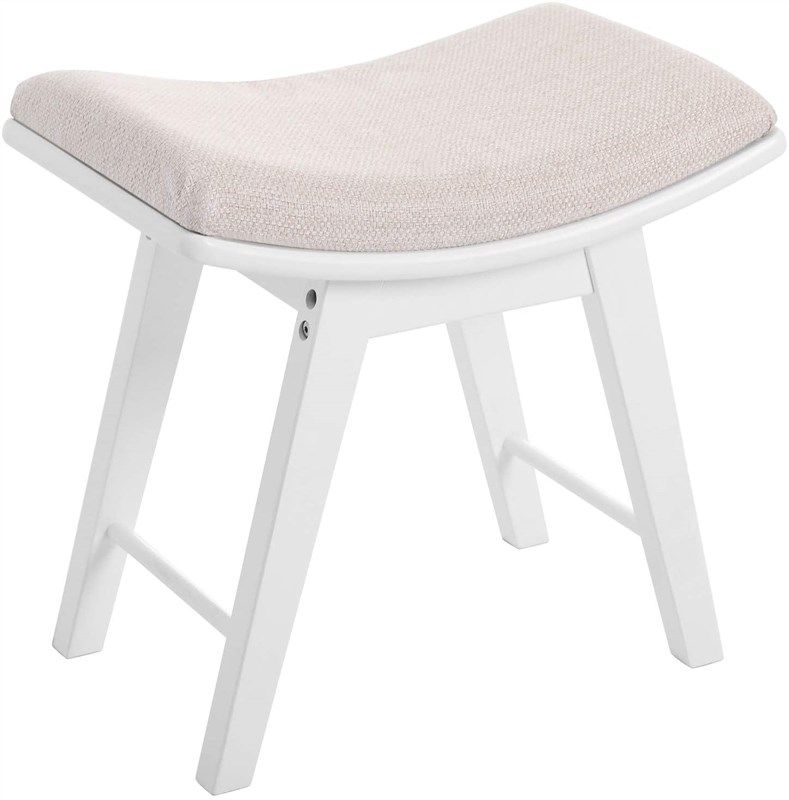 songmics concave dressing rubberwood urds51w 로고