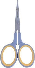 img 4 attached to 🔍 Enhanced SEO: Westcott 4-inch Curved Titanium-Bonded Embroidery Scissors (13865)