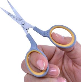 img 1 attached to 🔍 Enhanced SEO: Westcott 4-inch Curved Titanium-Bonded Embroidery Scissors (13865)