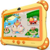 📱 advanced kids tablet: 7'' android 10 wifi tablet with 32g memory, dual camera, parental control - perfect for boys & girls, pre installed kids software & support for youtube/netflix logo
