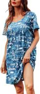 enjoynight sleepwear sleeves sleepshirt xl women's clothing and lingerie, sleep & lounge logo