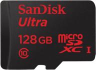sandisk ultra microsdxc memory sdsqunc 128g an6ma logo