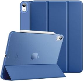 img 4 attached to Dadanism iPad Air 4th Generation Case 2020 iPad 10.9 - Slim Smart Shell Cover, Navy Blue