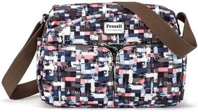 img 4 attached to Frazzil Crossbody Waterproof Messenger Handbags