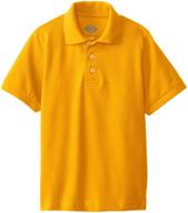 👕 dickies boys' short sleeve pique medium top for sale in tops, tees & shirts section logo