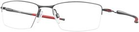 img 4 attached to 👓 Titanium Rectangular Prescription Glasses by Oakley OX5113