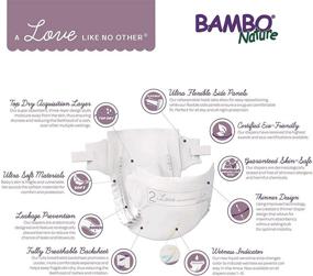 img 1 attached to 👶 Bambo Nature Premium Eco-Friendly Baby Diapers - Size 4 (27 Count), Sizes 1-6 Available