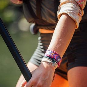 img 1 attached to PARA'KITO Waterproof Mosquito Insect & Bug Repellent Wristband - Outdoor Pest Repeller Bracelet with Natural Essential Oils (Native)