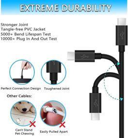 img 2 attached to 🔌 5ft Charger Cable for JBL Charge 4 - Suitable for JBL Flip 5, JRPOP Speaker, Endurance Peak & JBLCHARGE4BLKAM Wireless Bluetooth Earphones - USB Fast Charging Power Cord