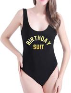 yarsiman swimsuit backless swimwear birthday women's clothing logo