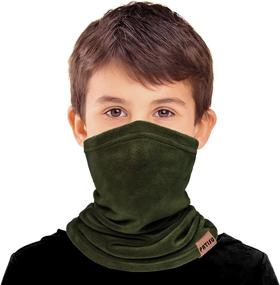 img 3 attached to 🧤 Ultimate Cold Weather Protection: Windproof Warmer Gaiter Balaclava for Boys' Motorcycle Accessories