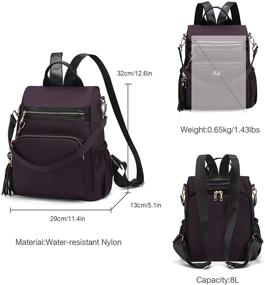 img 2 attached to 👜 WindTook Women's Convertible Shoulder Daypacks: Stylish Handbags & Wallets