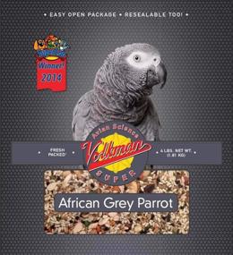 img 1 attached to 🐦 Volkman Avian Science Super African Grey Parrot Bird Food - 4 Lb, 2-Pack